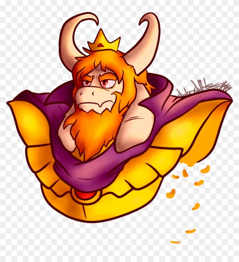 Asgore Dreemurr By Wonder-waffle - Asgore Dreemurr Drawing #800235