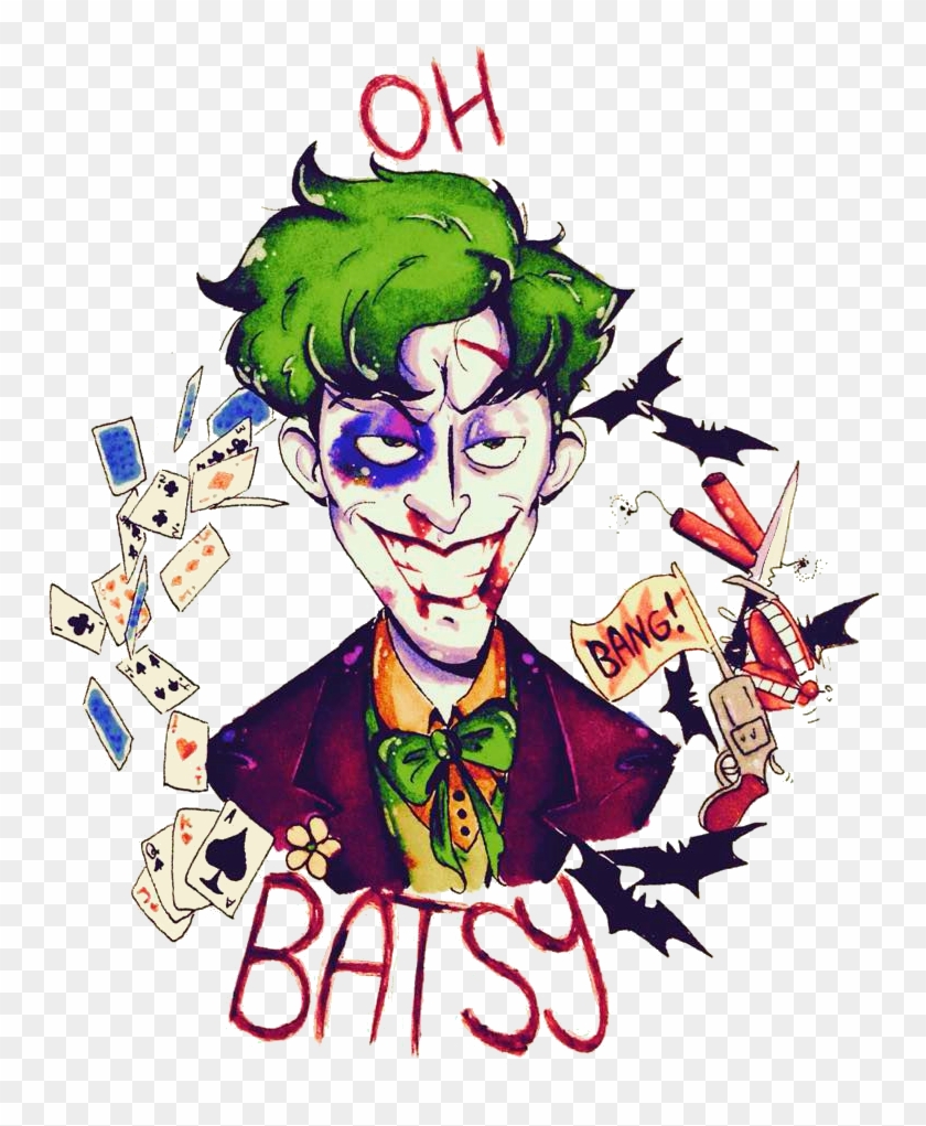 Joker Babe By Sketchingtherain On Deviantart - Joker Transparent #800261