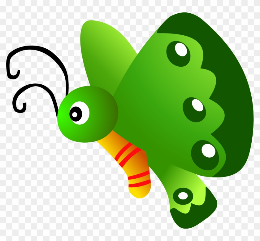 Imagens - Borboleta Desenho - Butterfly Cartoon Png #800306