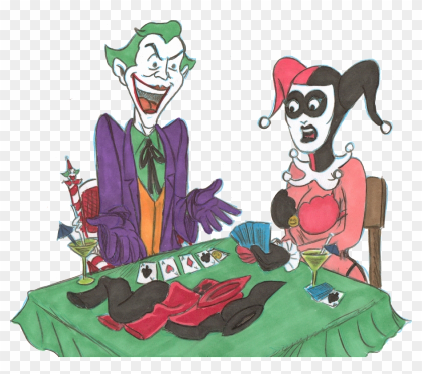 Joker Poker Night By Legacy1976 - Harley Quinn And Joker Poker #800338