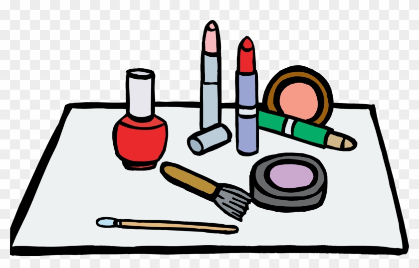 Makeup Clip Art Free - Embroidery #800341