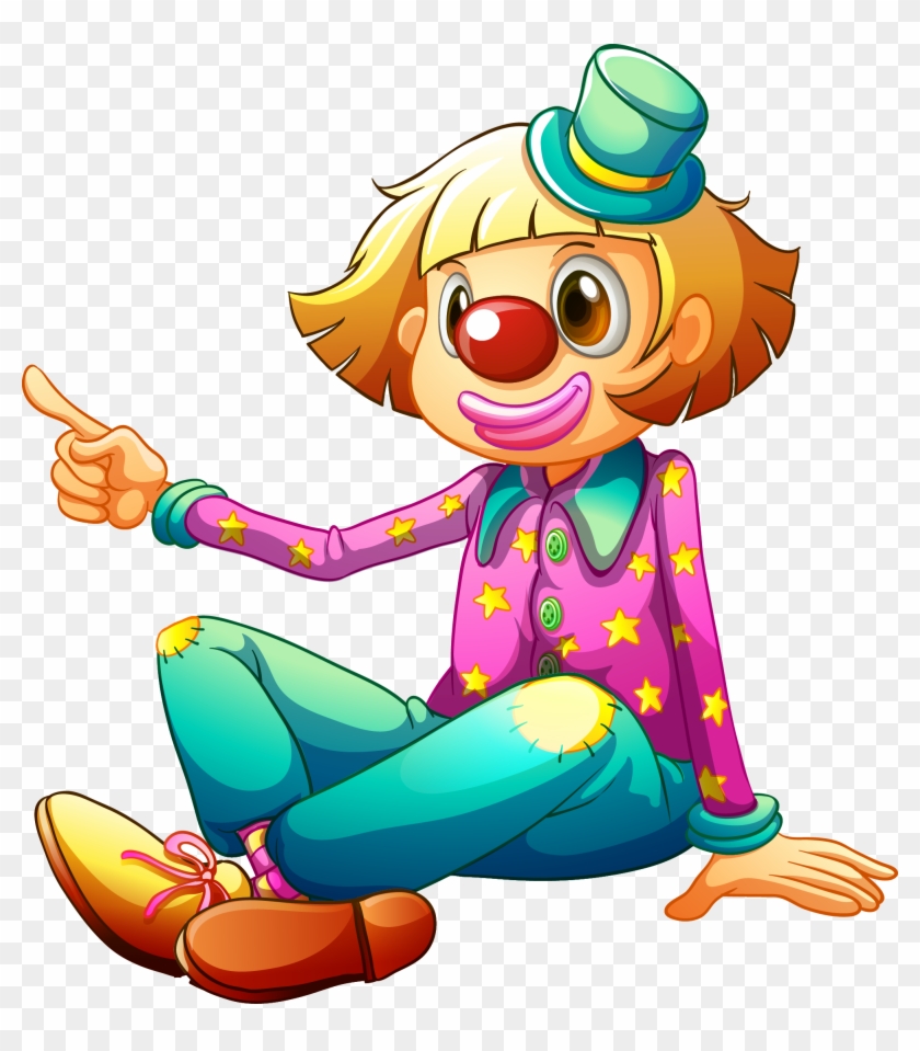 Joker Clown Clip Art - Joker Clown Clip Art #800388