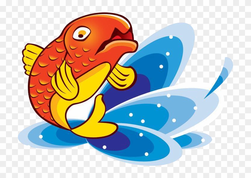 Koi Fish Cartoon Clip Art - Koi Fish Cartoon Clip Art #800561