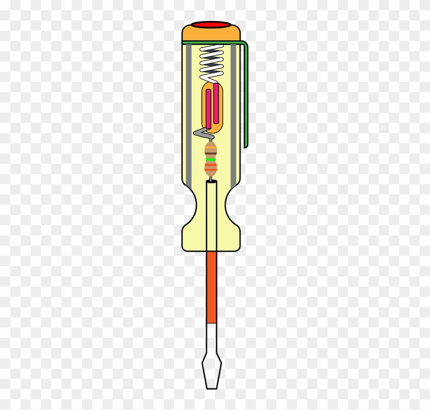 Free Cliparts Screwdriver 8, Buy Clip Art - Electric Tester Clipart #800398