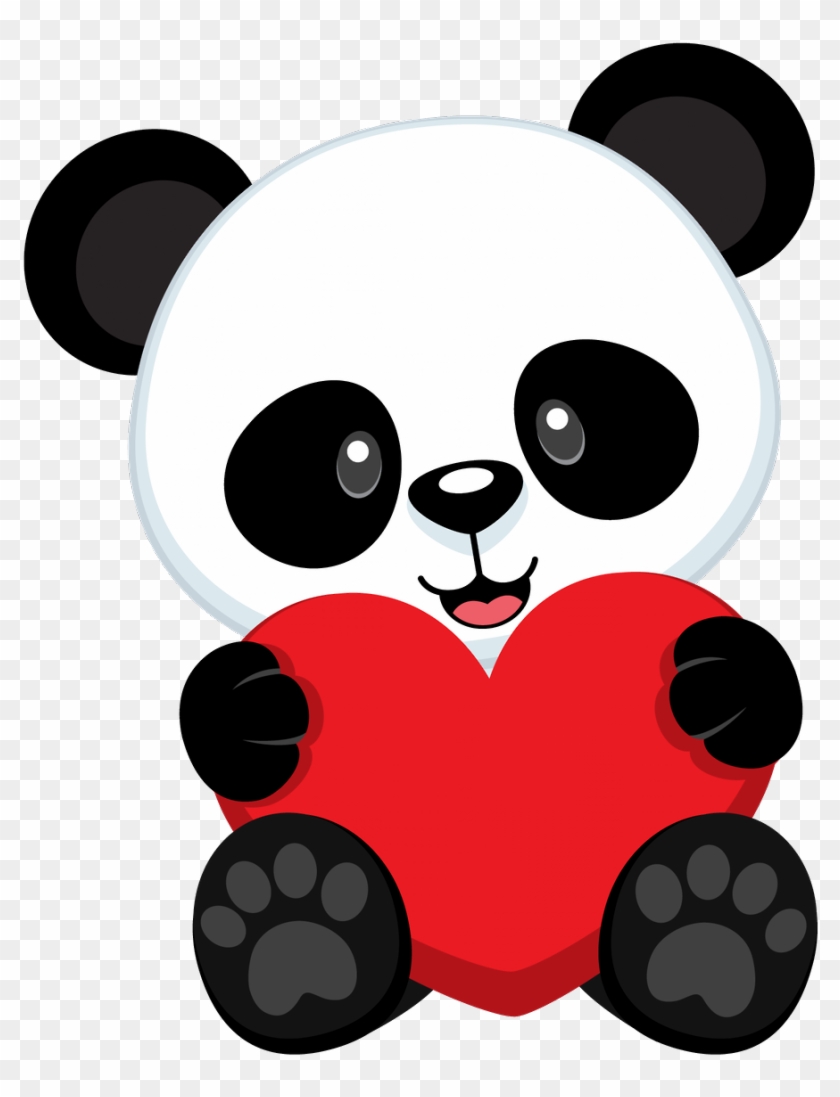 Journal - Oso Panda Con Corazon #800422
