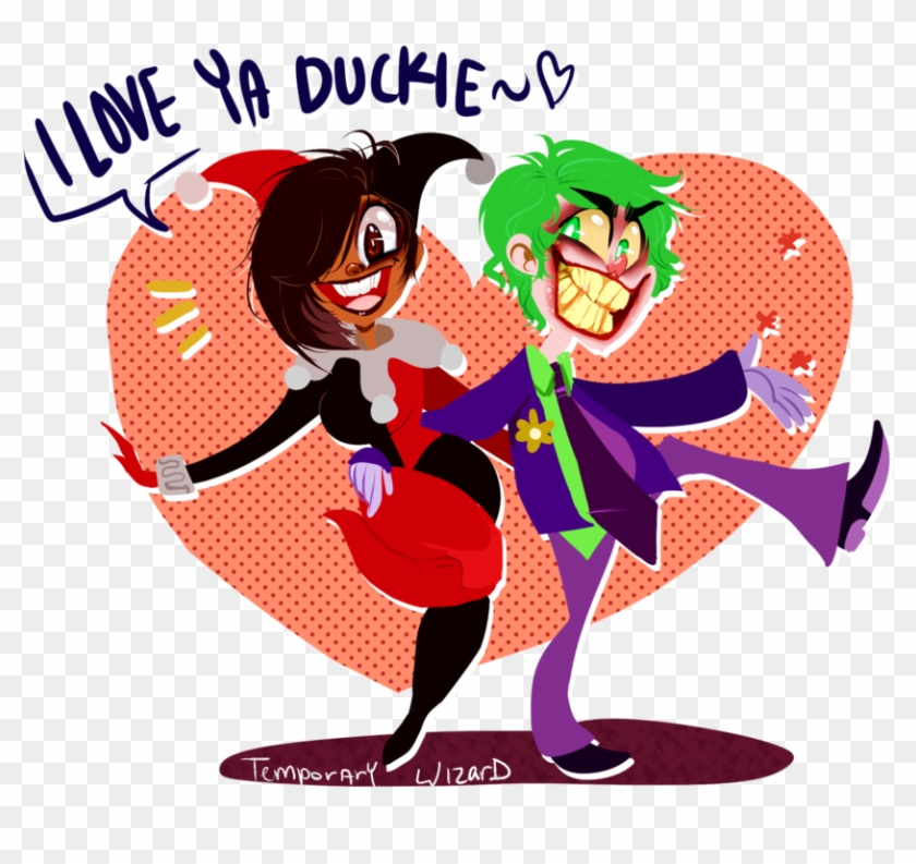 John X Kewi Joker Quinn By Temporarywizard - Cartoon #800438