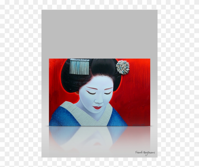 Geisha Painting Share My Dream - Paper #800449