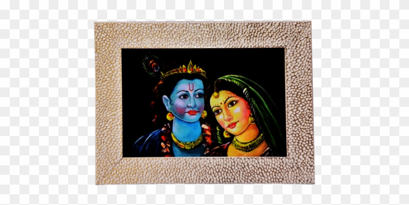 Gift Paradies Radha Krishna Digital Reprint Painting - Radha Krishna #800453