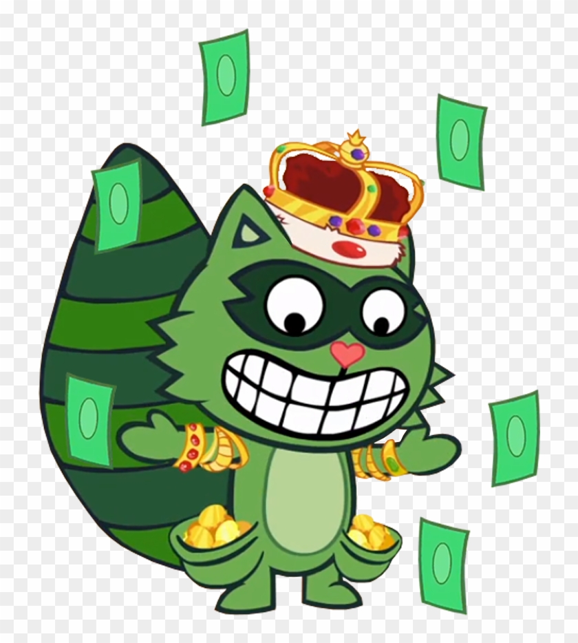 Happy Tree Friends Lifty Is A King - Lifty Happy Tree Friends #800470