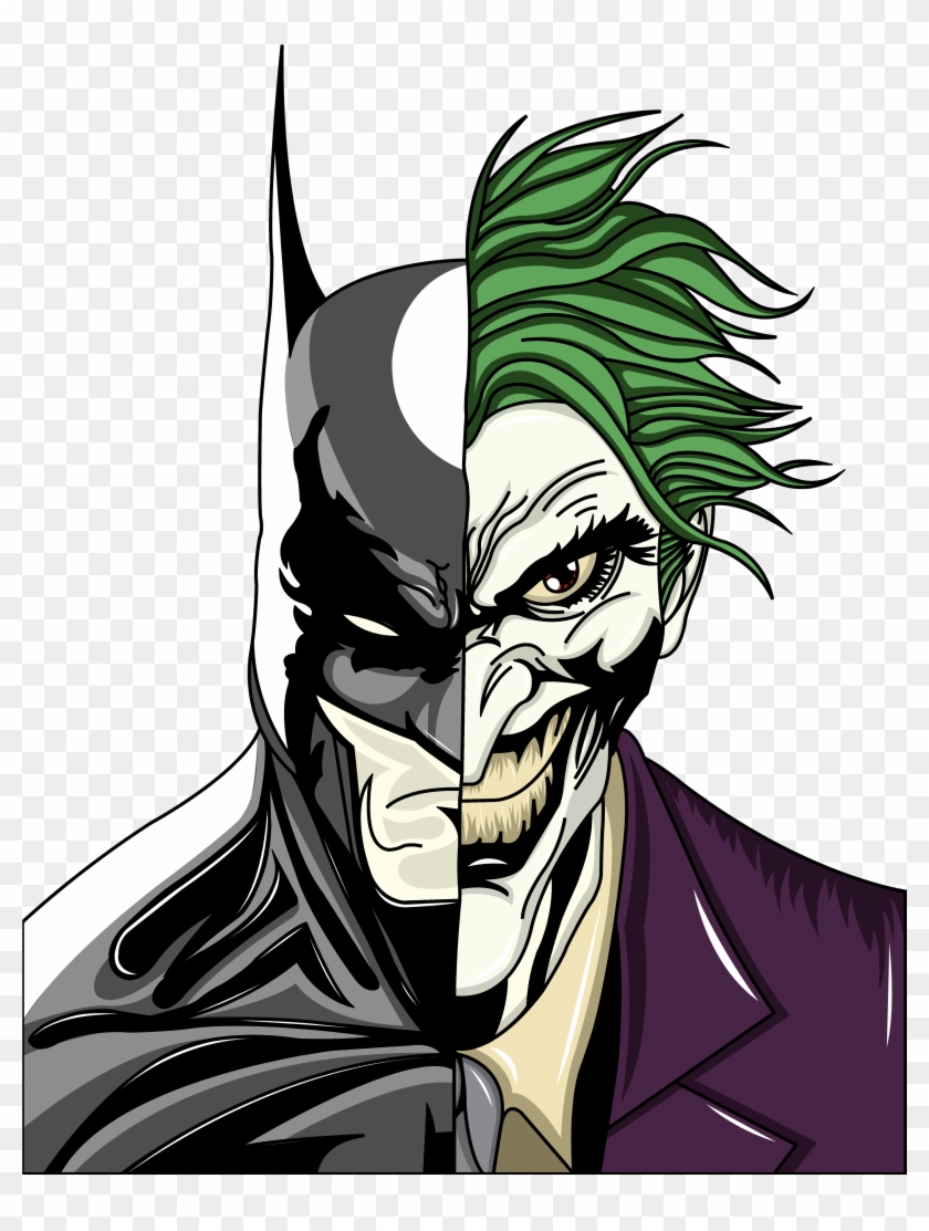 Batman & Joker On Behance - Batman And Joker Drawing #800480