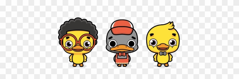 Call Duck Cartoon Animation - ภาพ เคลื่อนไหว การ์ตูน น่า รัก #800482