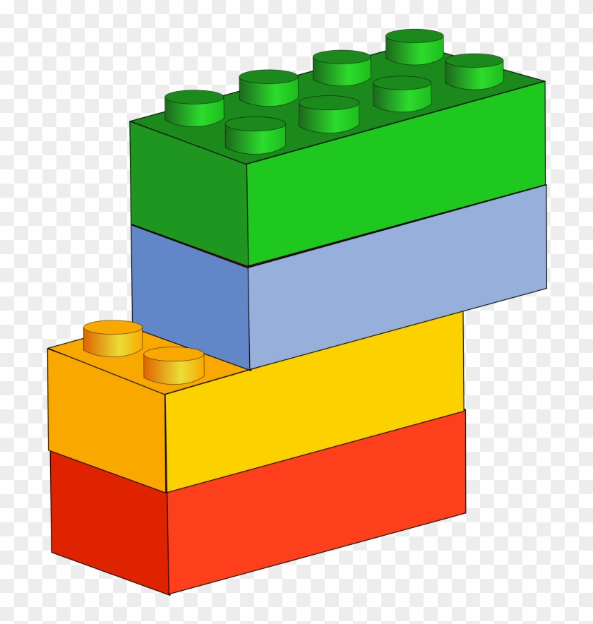 Lego Building Blocks Clipart #800676