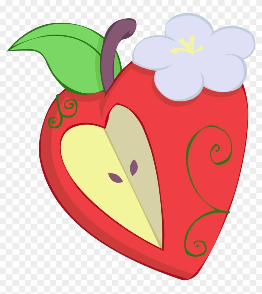 Apple Bloom Cutie Mark Redux By Big Mac A Brony - My Little Pony Apple Cutie Mark #800822