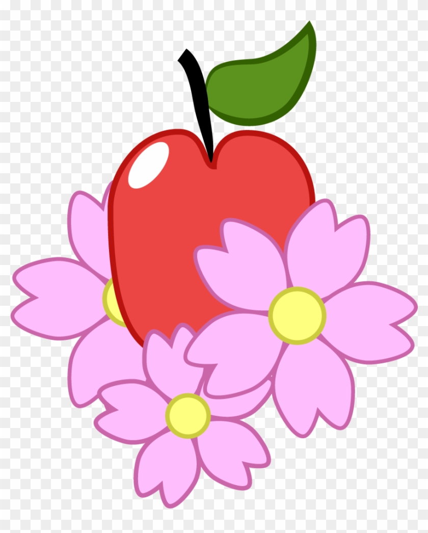 Apple Blossom Cutie Mark - Mlp Blossom Cutie Mark #800826