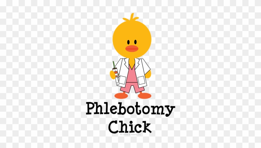 Phlebotomy Cartoon - Phlebotomy Chick Magnet #800830