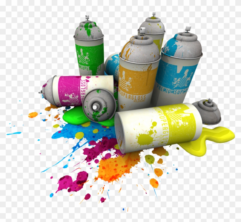 Aerosol Paint Spray Painting Aerosol Spray Paper - Paint Can No Background #800847