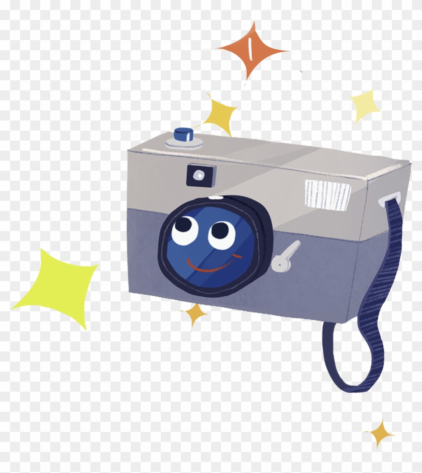 Single-lens Reflex Camera Watercolor Painting - Single-lens Reflex Camera Watercolor Painting #800864