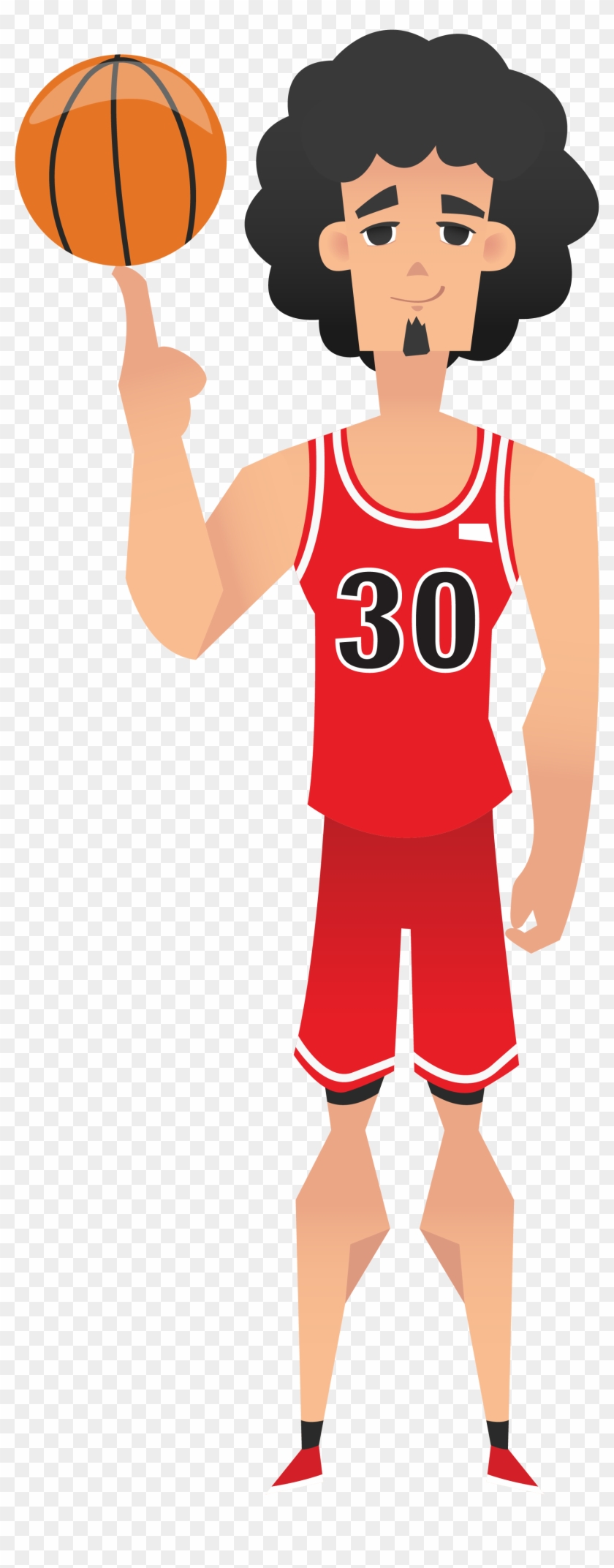Baloncesto De La Nba Jugador De Dibujos Animados - Basketball Player Cartoon Png #800861