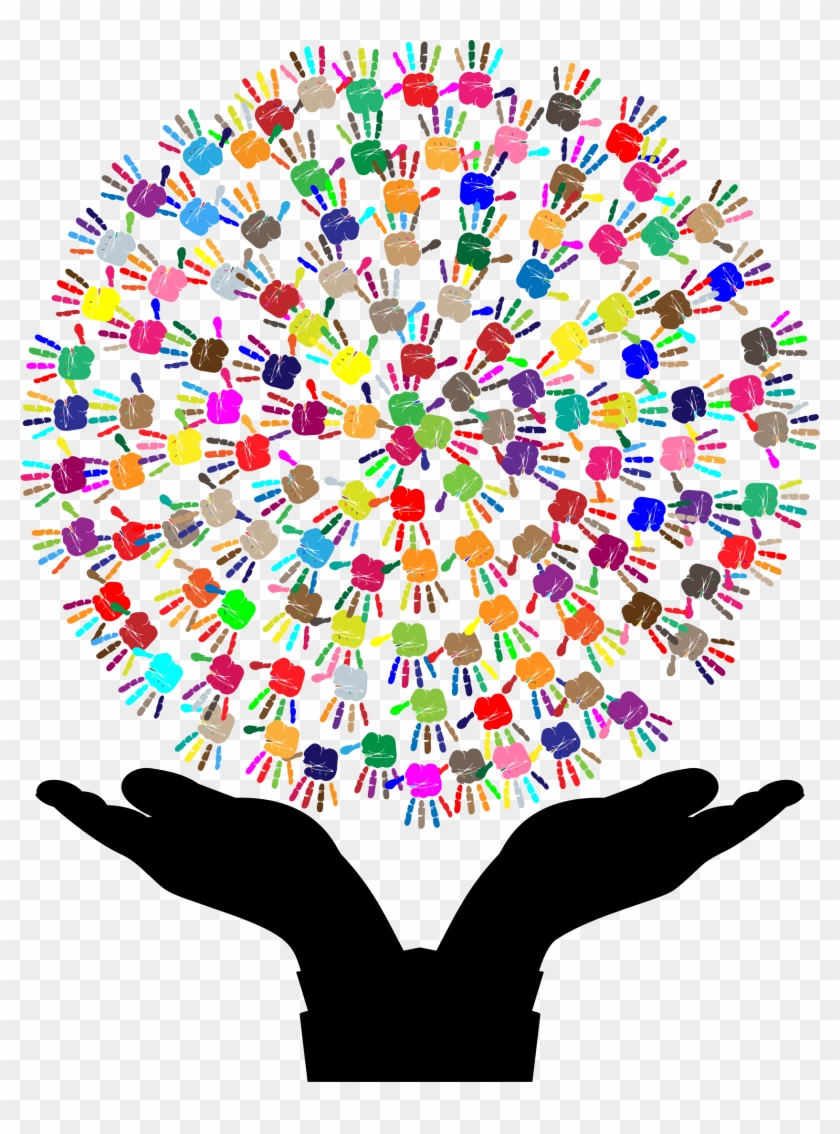 Hands Tree - Hands Tree Png #800938