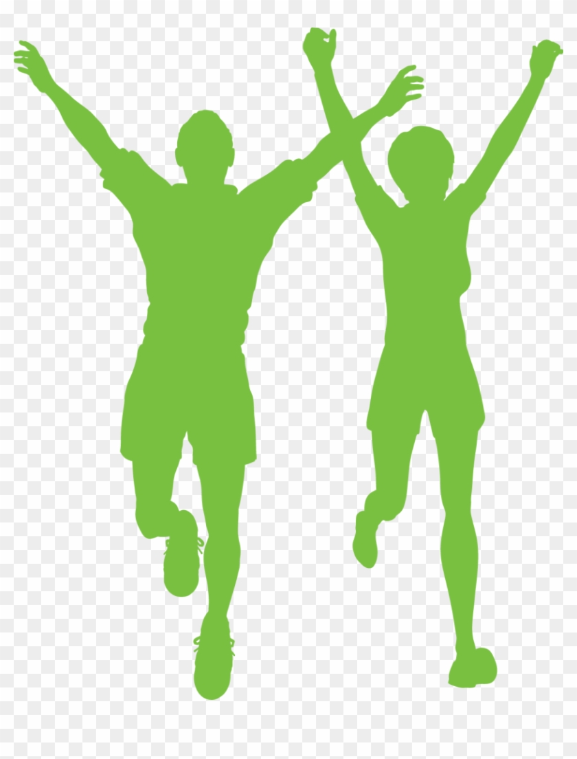 Fitness Logo Silhouette - Running A 10k #801062