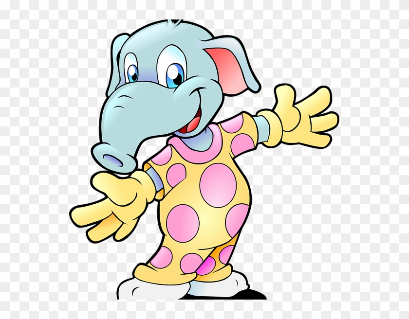 The Ideal Pajama Party For Kids - Elefant Melaminteller #801134