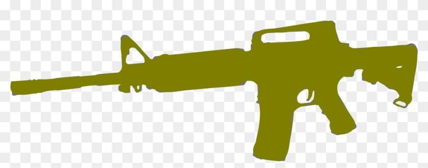 Silhouette Arme 03 - 223 Gun #801154
