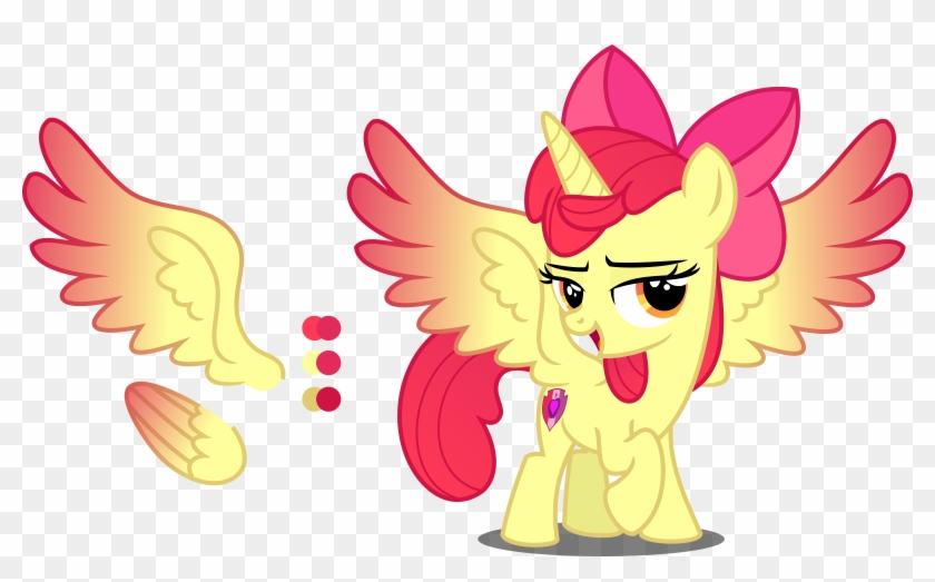 Apple Princess By Orin331 Apple Princess By Orin331 - Mlp Alicorn Apple Bloom #801169