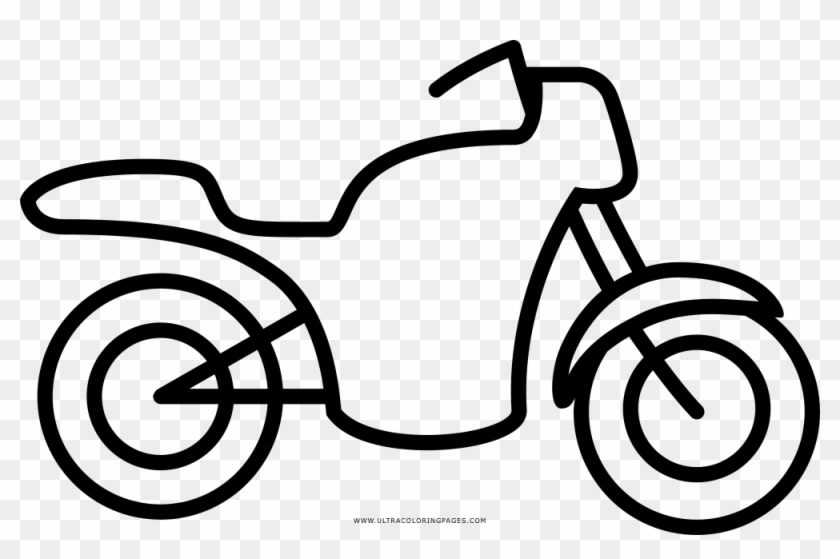 Motorcycle Coloring Page - Drawing #801204