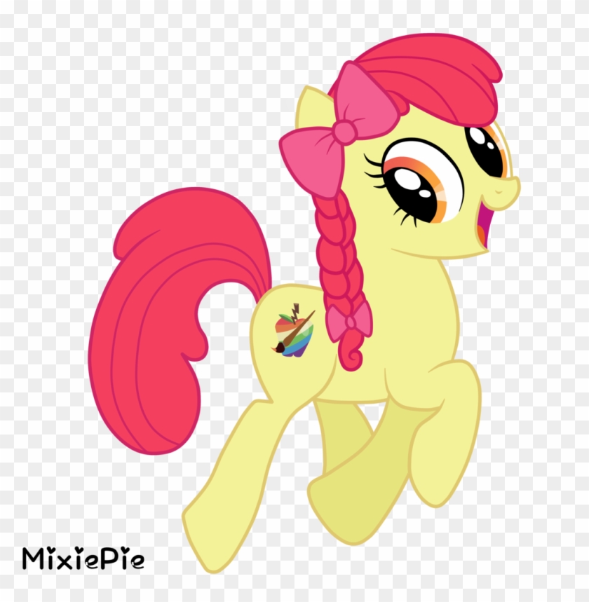 Paper Craft Fancy My Little Pony Apple 8 Mlp Adult - My Little Pony Applebloom #801225