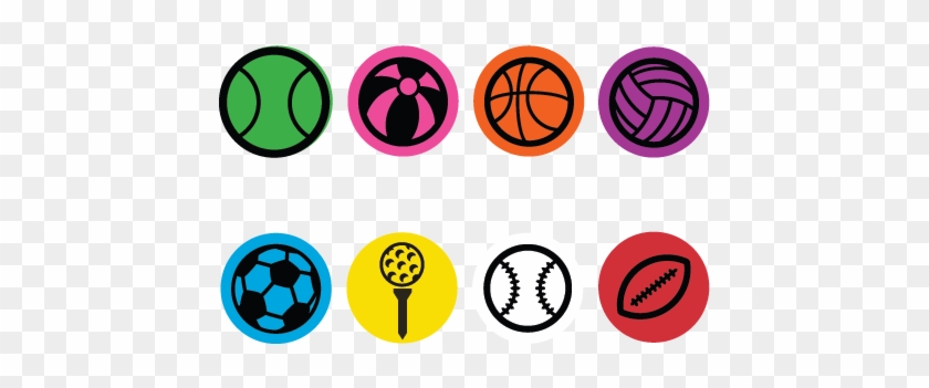 Sports Balls Snap Collection - Circle #801246