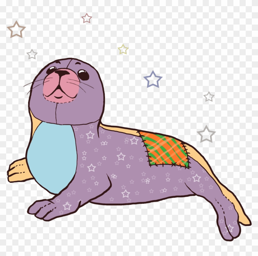 ̗̀the Stitched Seal ̖́ - Cartoon #801266