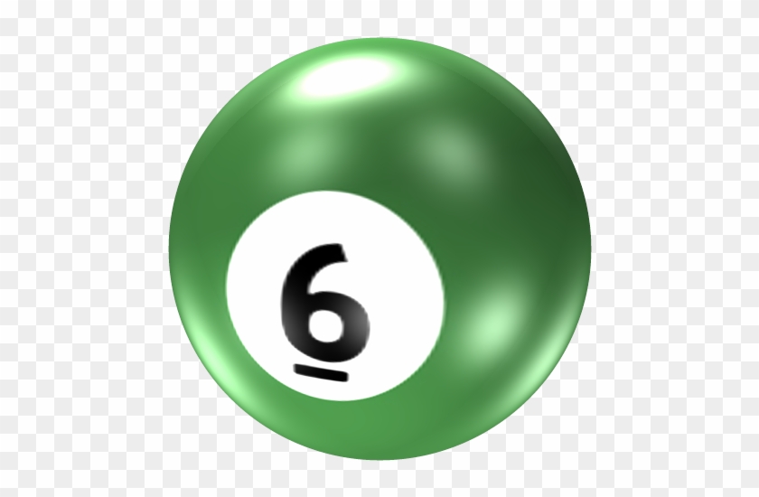 Free Icons Png - Pool Ball 6 #801335