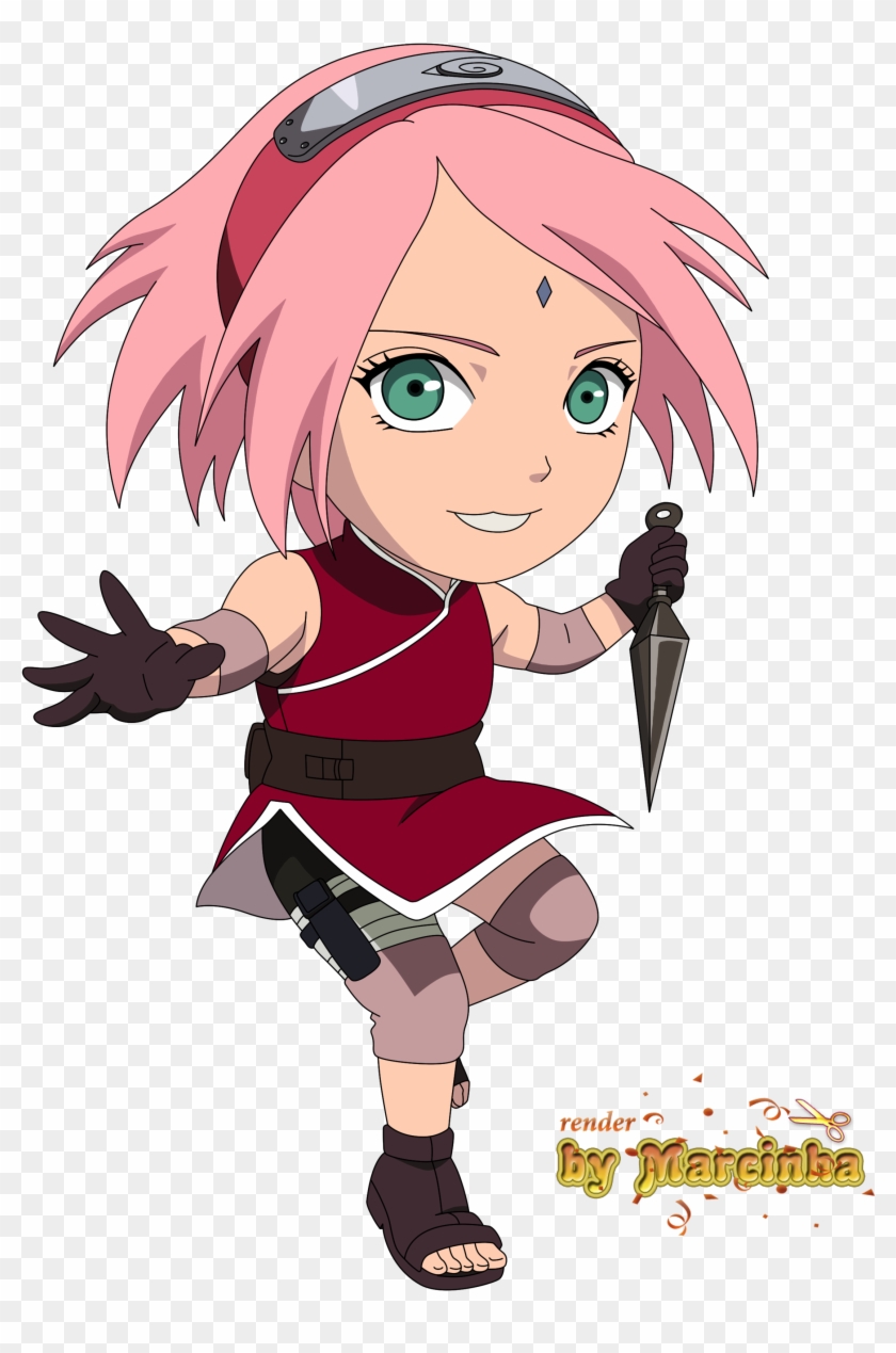 Png Chibi Sakura The Last By Marcinha20 - Sakura Chibi #801485