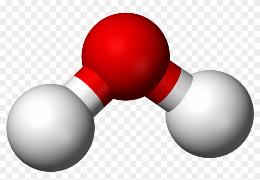Water 3d Balls - Molecular Compound #801475