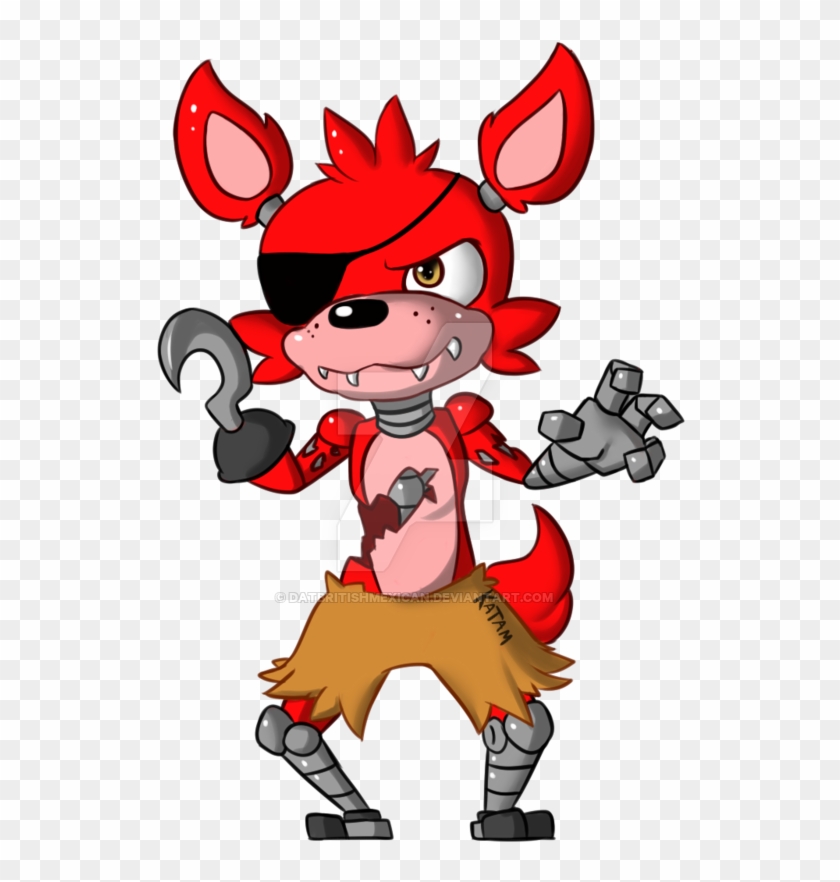 Foxy Chibi By Datbritishmexican On Deviantart - Imagenes De Foxy Chibi #801495