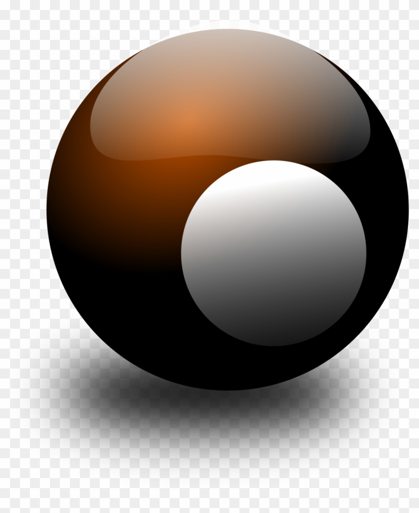 Pin Pool Ball By Gintoki On Pinterest - Boule Blanche 3d Hd Png #801541