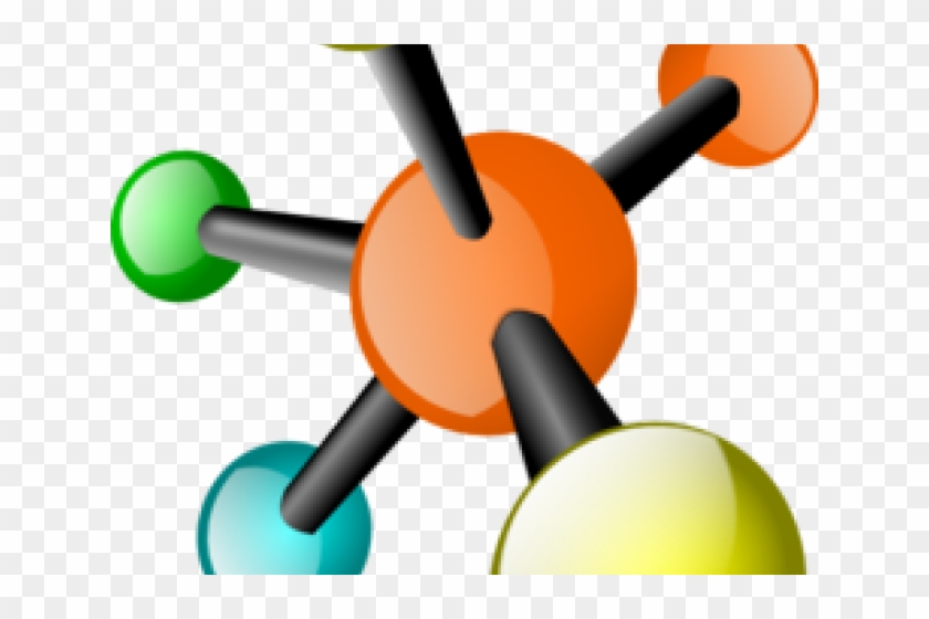 Molecule Clipart Vector Png - Science Atoms And Molecules #801542