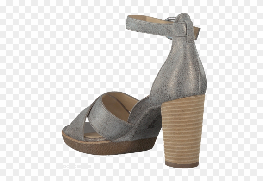 Grey Paul Green Heeled Sandals - Sandal #801794