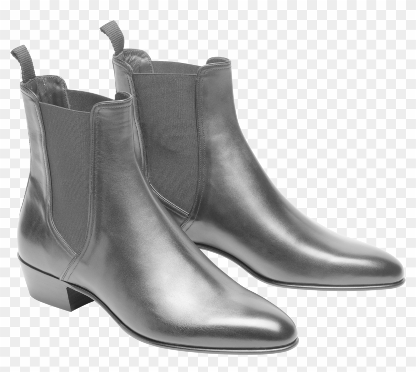 Calf Leather Chelsea Boots - Black Leather Chelsea Boots Png #801870