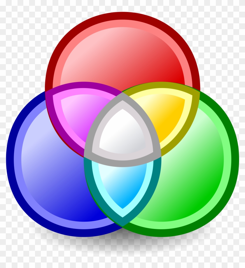 Big Image - Diagrama De Venn Colores #802012