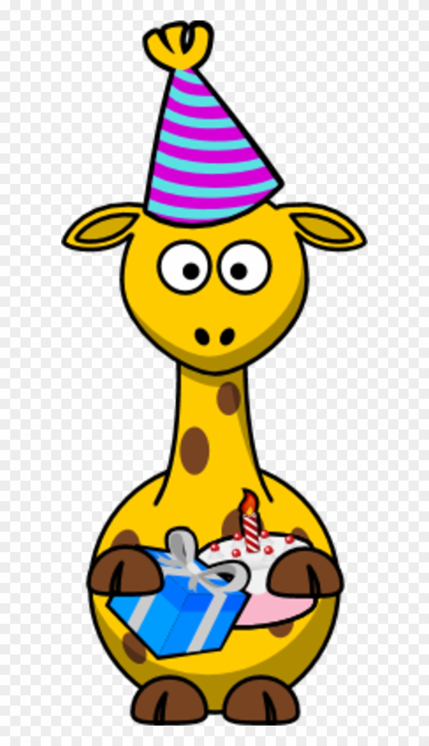Giraffe Hat Clipart - Cartoon Giraffe #802199