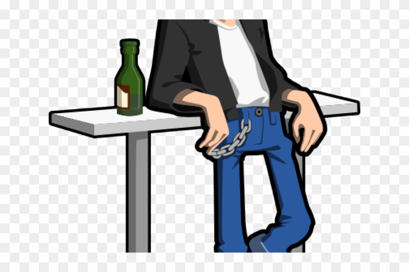 Punk Clipart Transparent - 'glass Clock Male Man Alkoho Oriental People Door Gym #802279