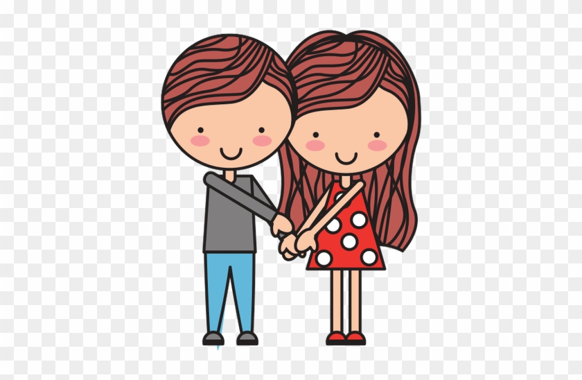 Cute Couple Isolated Icon Design - Icon Couple Cute Png #802343