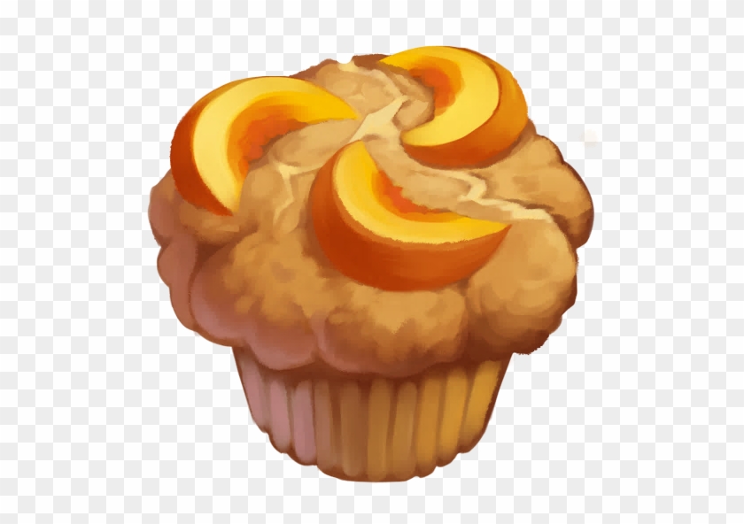 Peach Muffin - Farmville 2 Cupcake #802390