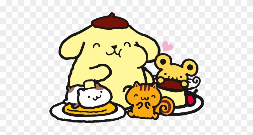 Sanrio Characters Pompompurin Muffin Bagel Scone Image001 - Pompompurin Thanksgiving #802435