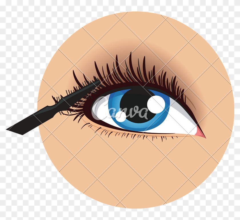 Eye Mascara Beauty Cosmetic Icon - Mascara #802406