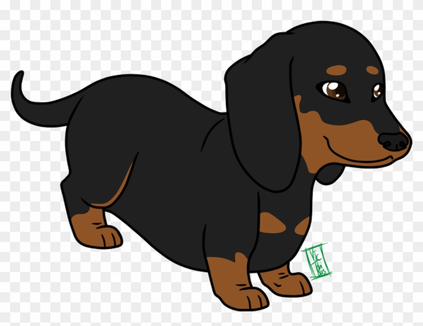 Dachshund Puppy Cartoon Animation Clip Art - Dachshund Puppy Cartoon Animation Clip Art #802497