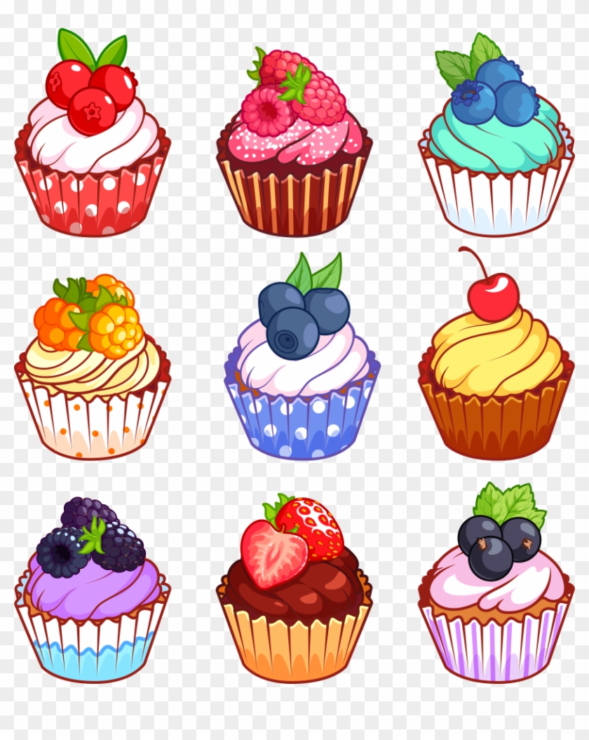 Cupcake Muffin Gugelhupf Cartoon - Cupcake #802607