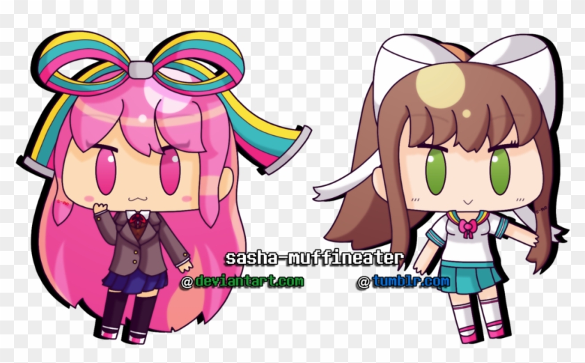 cross Over] Doki Doki Glitch Club By Sasha Muffineater - Giffany Doki Doki  Literature Club - Free Transparent PNG Clipart Images Download