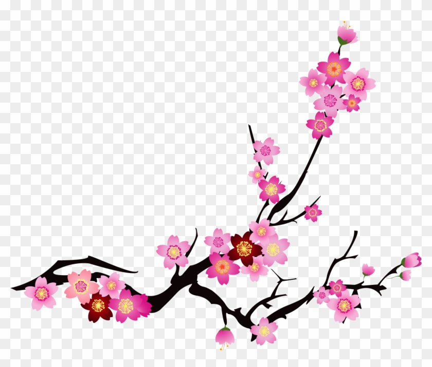 Your Moment Massage Cherry Blossom Cerasus - Cherry Blossom Vector Png #802748